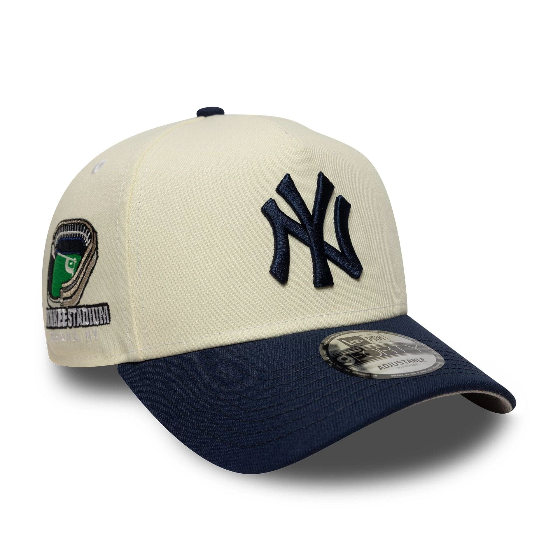 Casquette 9FORTY A-Frame Adjustable New York Yankees MLB Chrome Blue Contrast