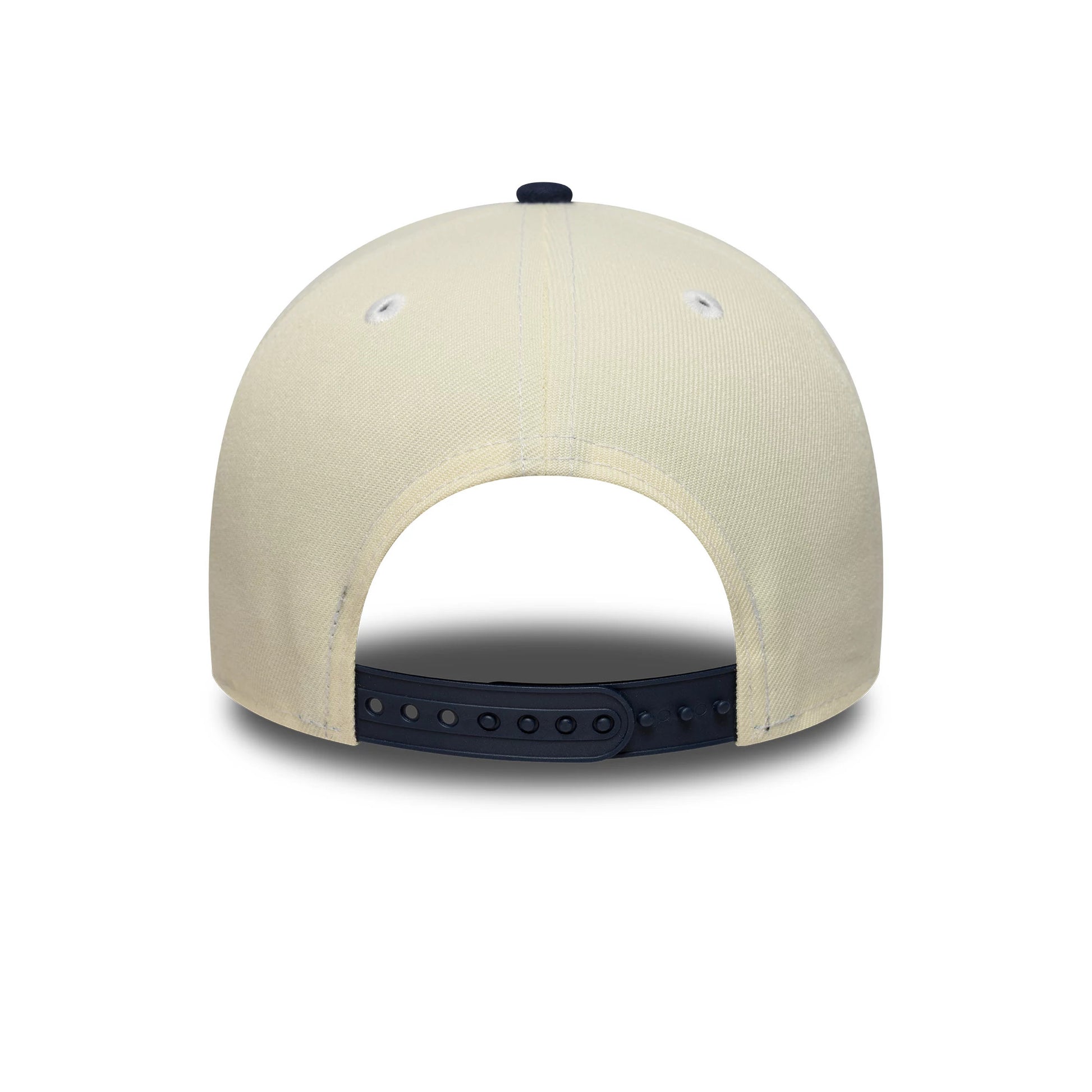 This is a Chicago White Sox MLB Chrome Blue Contrast Cream 9FORTY A-Frame Adjustable Cap 7