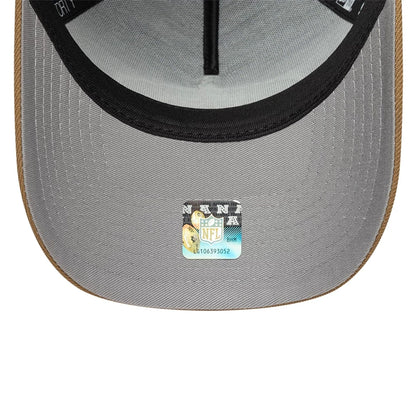 This is a New York Jets NFL Black 9FORTY A-Frame Adjustable Cap 2