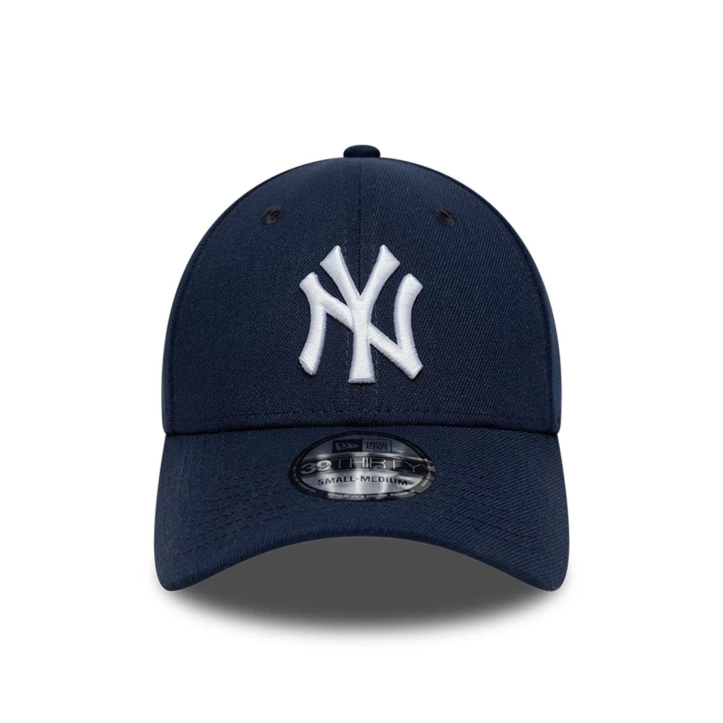 This is a New York Yankees MLB Dark Blue 39THIRTY Stretch Fit Cap 2