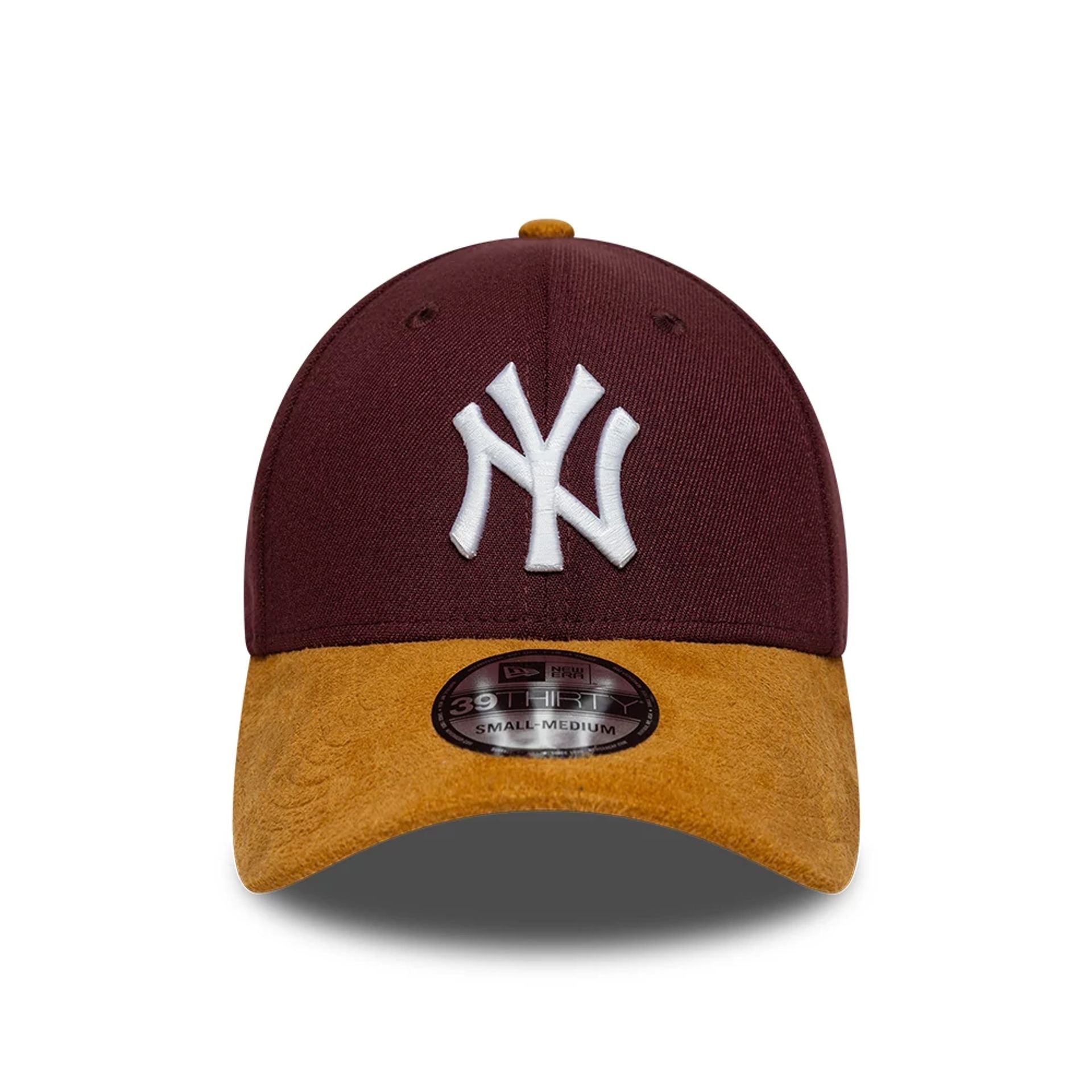 This is a New York Yankees MLB Dark Purple 39THIRTY Stretch Fit Cap 2
