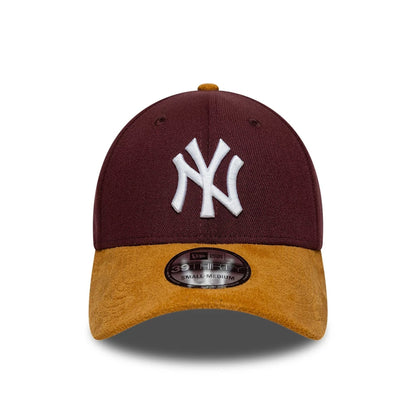 This is a New York Yankees MLB Dark Purple 39THIRTY Stretch Fit Cap 2