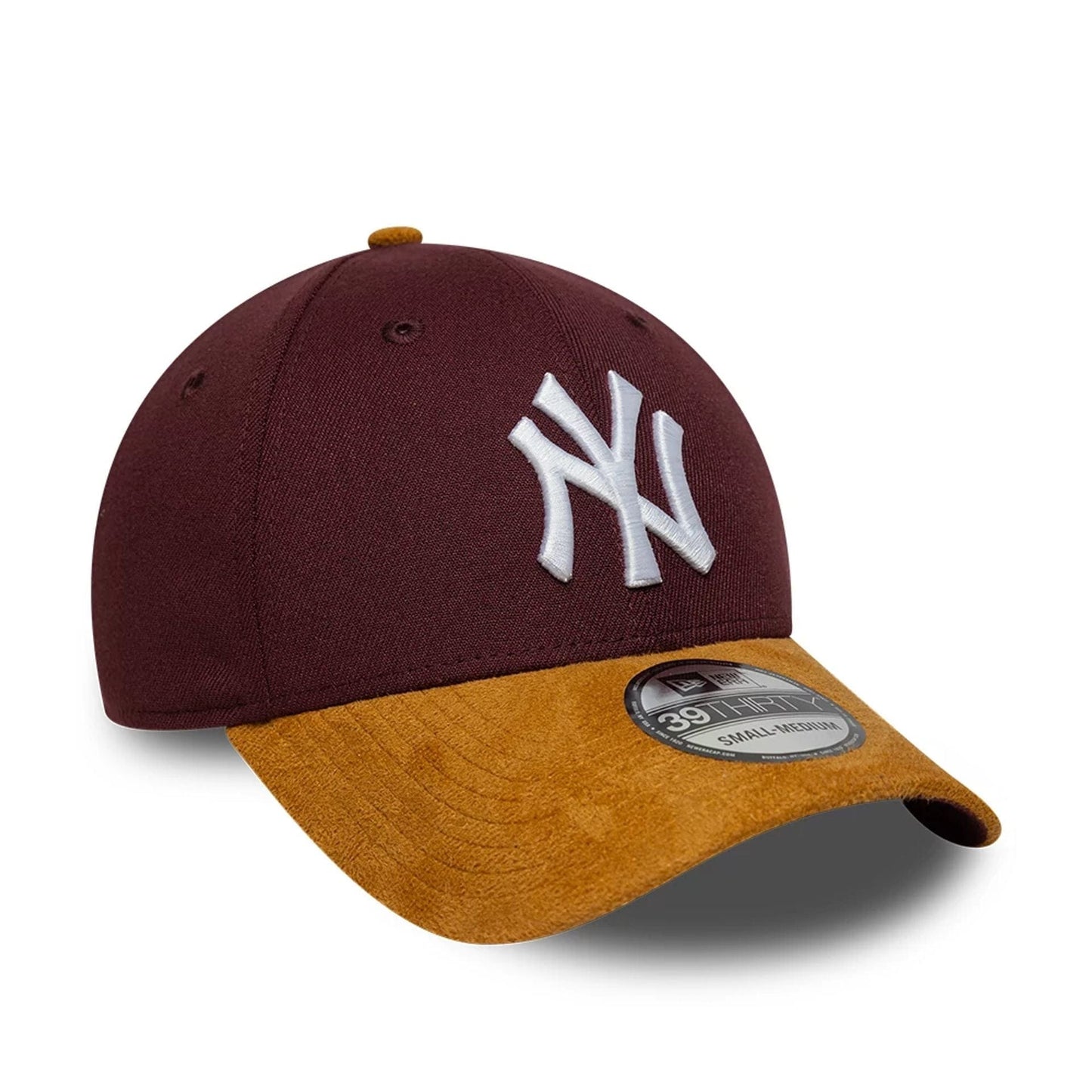 This is a New York Yankees MLB Dark Purple 39THIRTY Stretch Fit Cap 3
