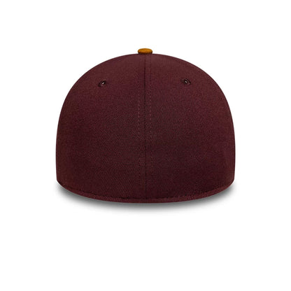 This is a New York Yankees MLB Dark Purple 39THIRTY Stretch Fit Cap 6