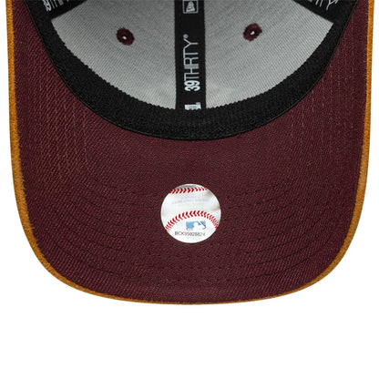 This is a New York Yankees MLB Dark Purple 39THIRTY Stretch Fit Cap 7