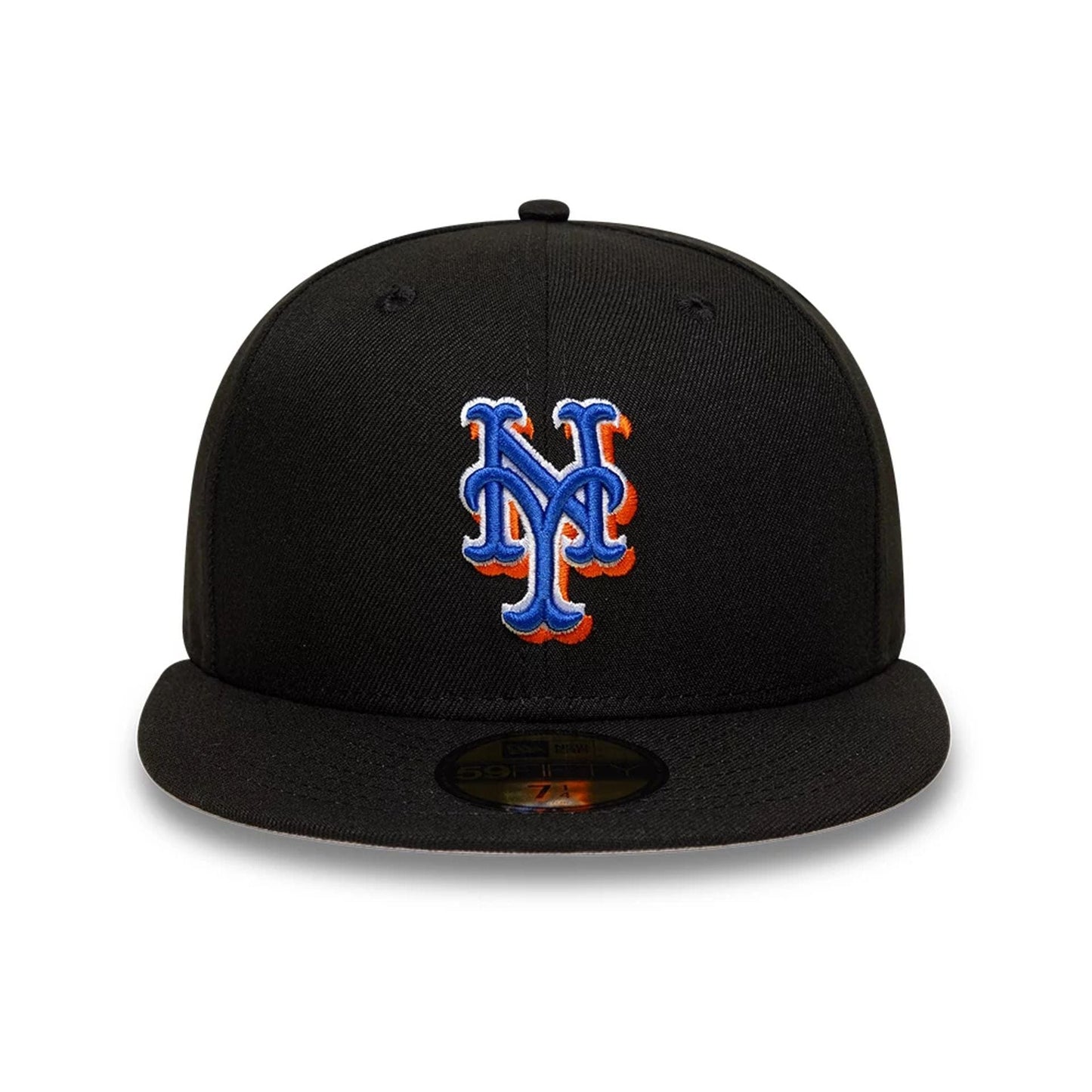 This is a New York Mets MLB Black 59FIFTY Fitted Cap 3