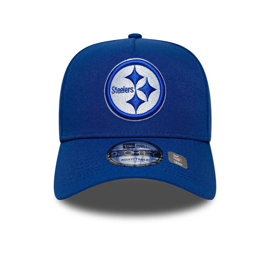 This is a Pittsburgh Steelers NFL Blue 9FORTY A-Frame Adjustable Cap 3