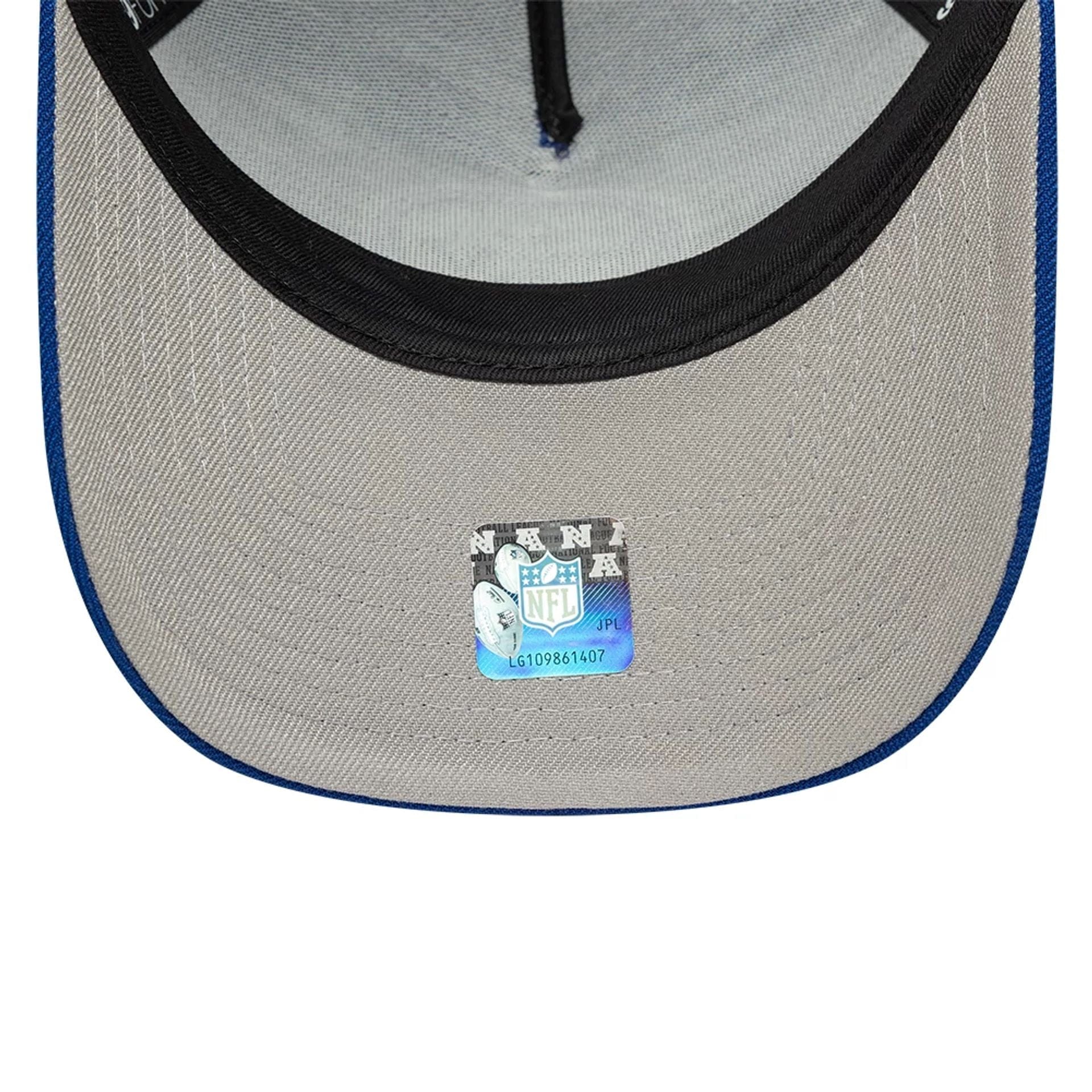 This is a Pittsburgh Steelers NFL Blue 9FORTY A-Frame Adjustable Cap 2