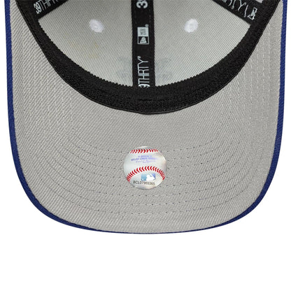 This is a New York Mets MLB White 39THIRTY Stretch Fit Cap 2