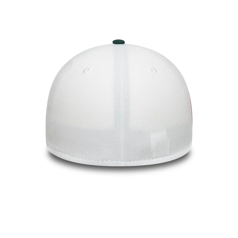 This is a New York Mets MLB White 39THIRTY Stretch Fit Cap 7