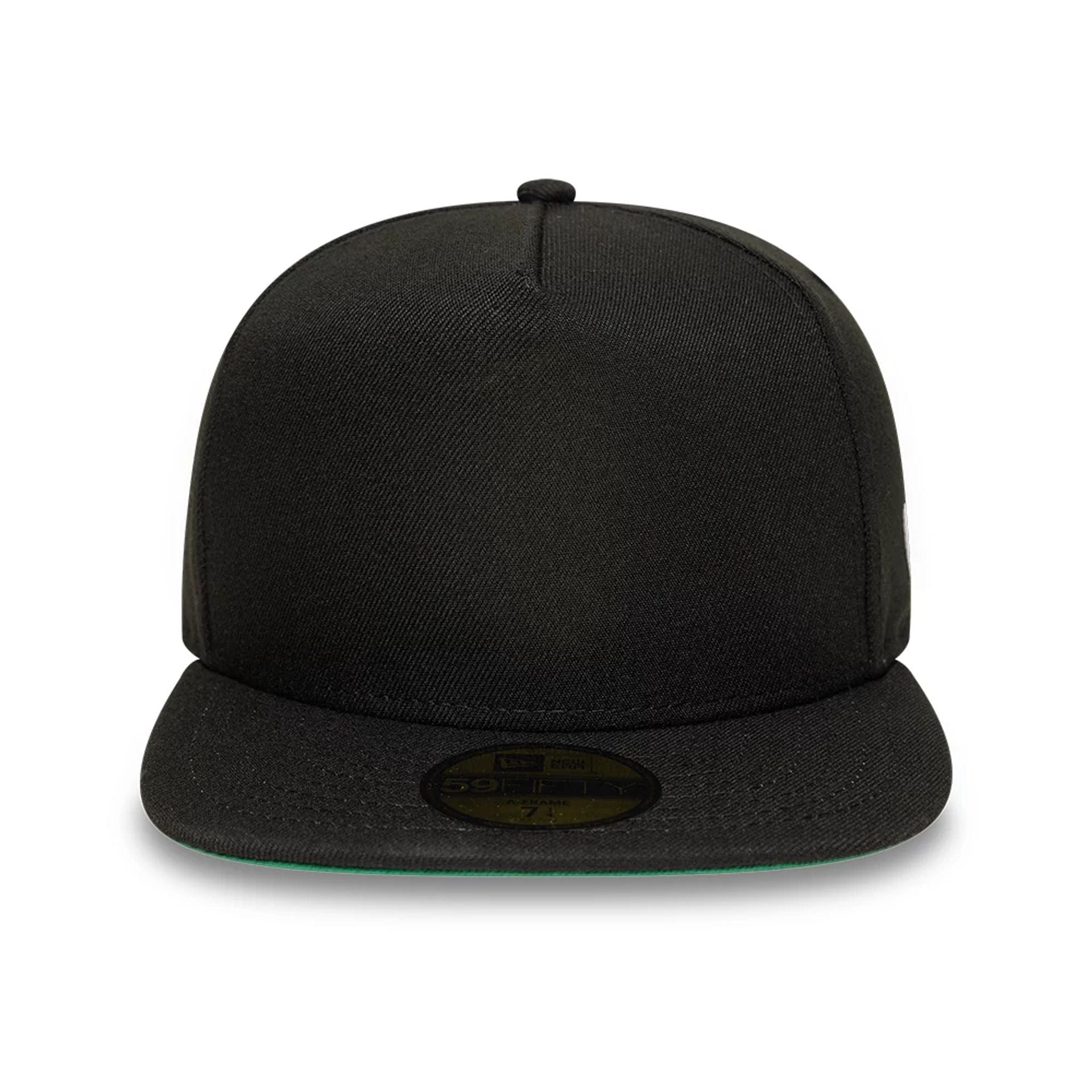 This is a  New Era Black 59FIFTY Fitted A-Frame Cap 3