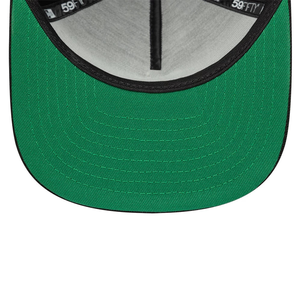 This is a New Era Black 59FIFTY Fitted A-Frame Cap 2