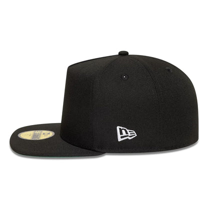 This is a  New Era Black 59FIFTY Fitted A-Frame Cap 5