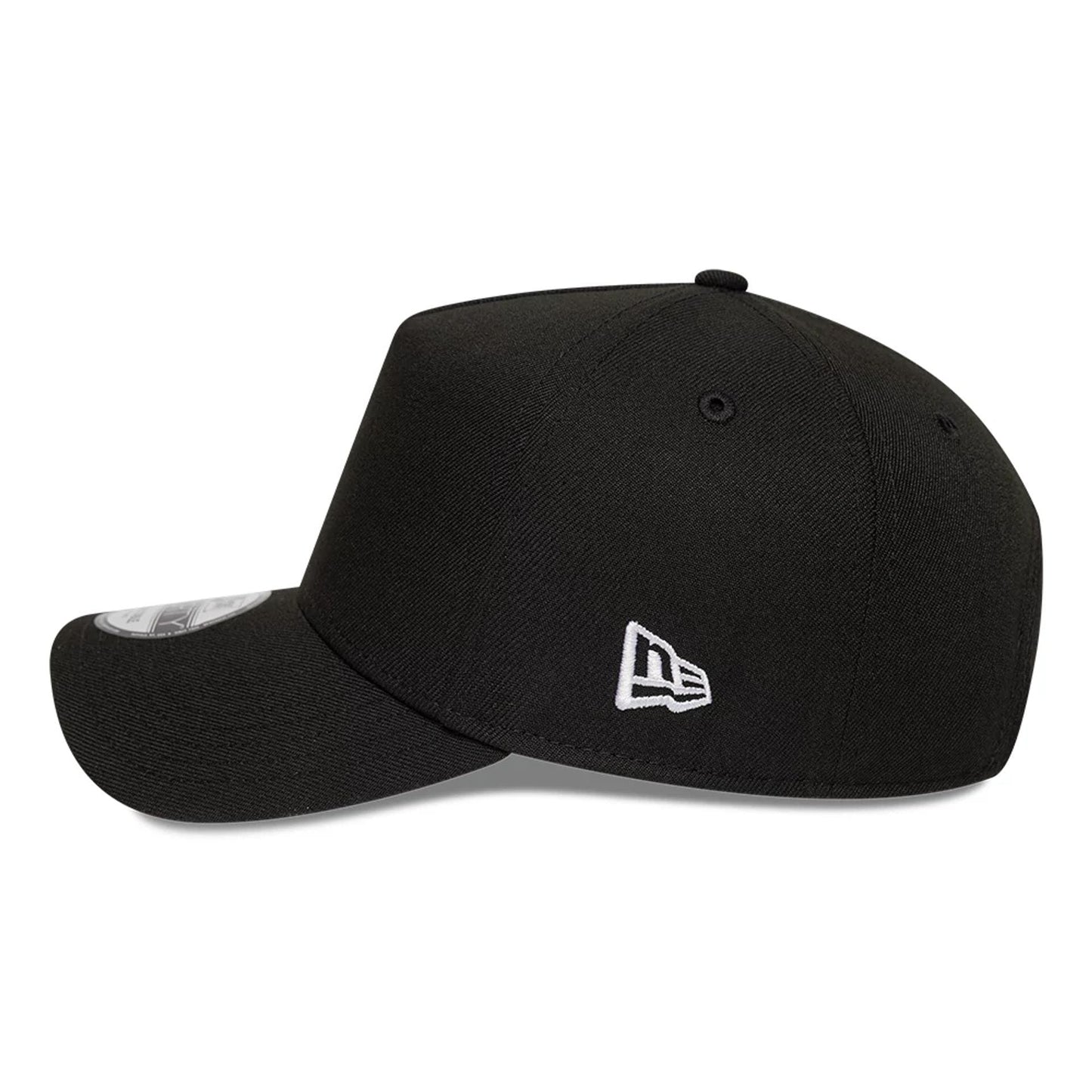 This is a  New Era Black 9FORTY A-Frame Adjustable Cap 5