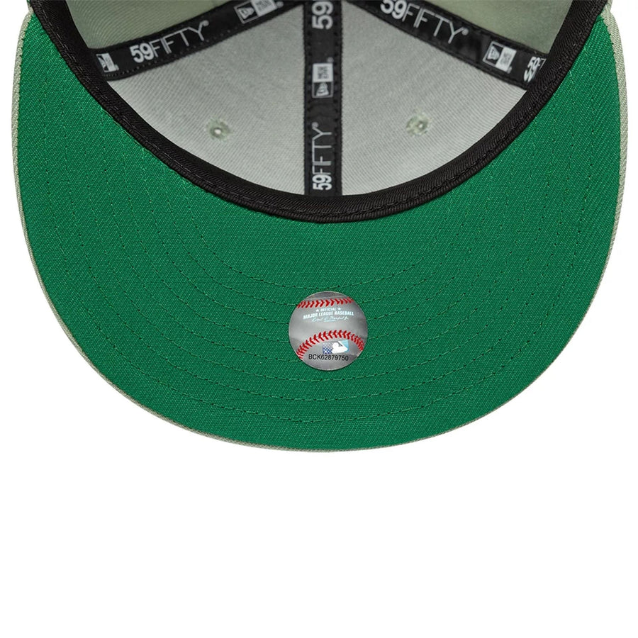 This is a LA Dodgers MLB Palm Taco Green 59FIFTY Fitted Cap 2