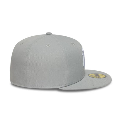 This is a New York Yankees MLB Grey & Yellow 59FIFTY Fitted Cap 6