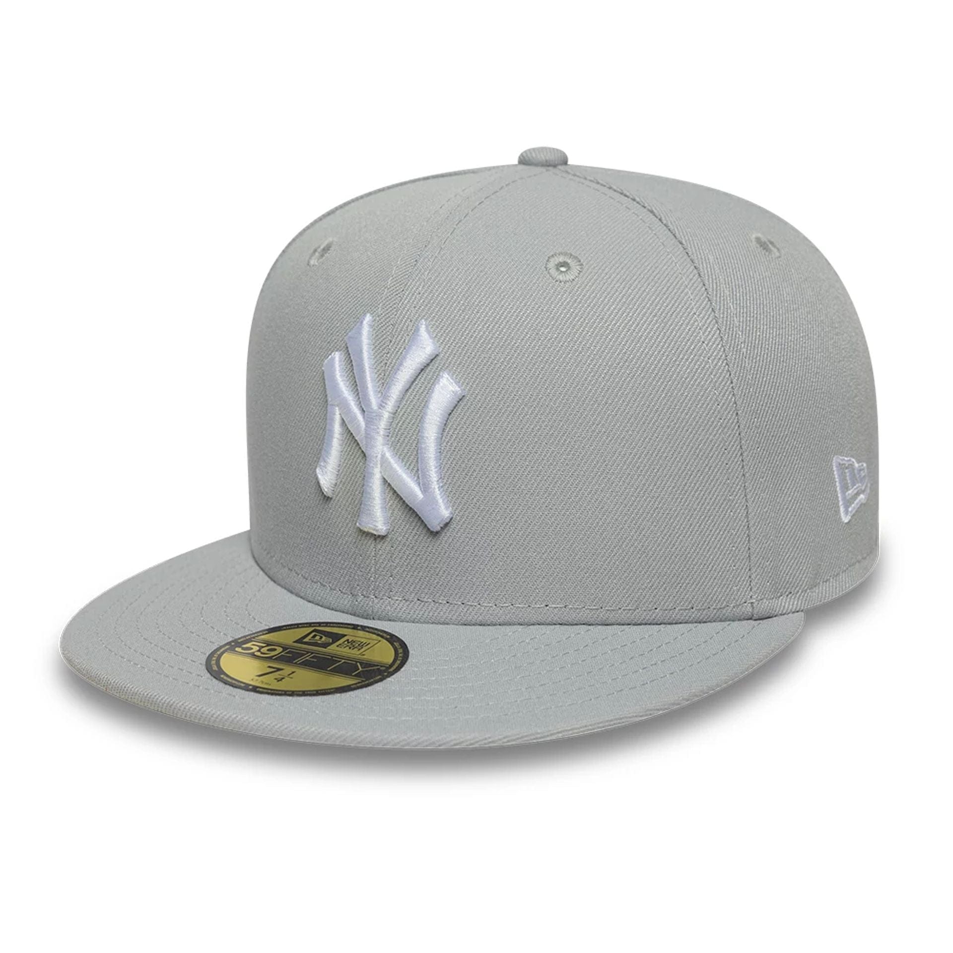 This is a New York Yankees MLB Grey & Green 59FIFTY Fitted Cap 1
