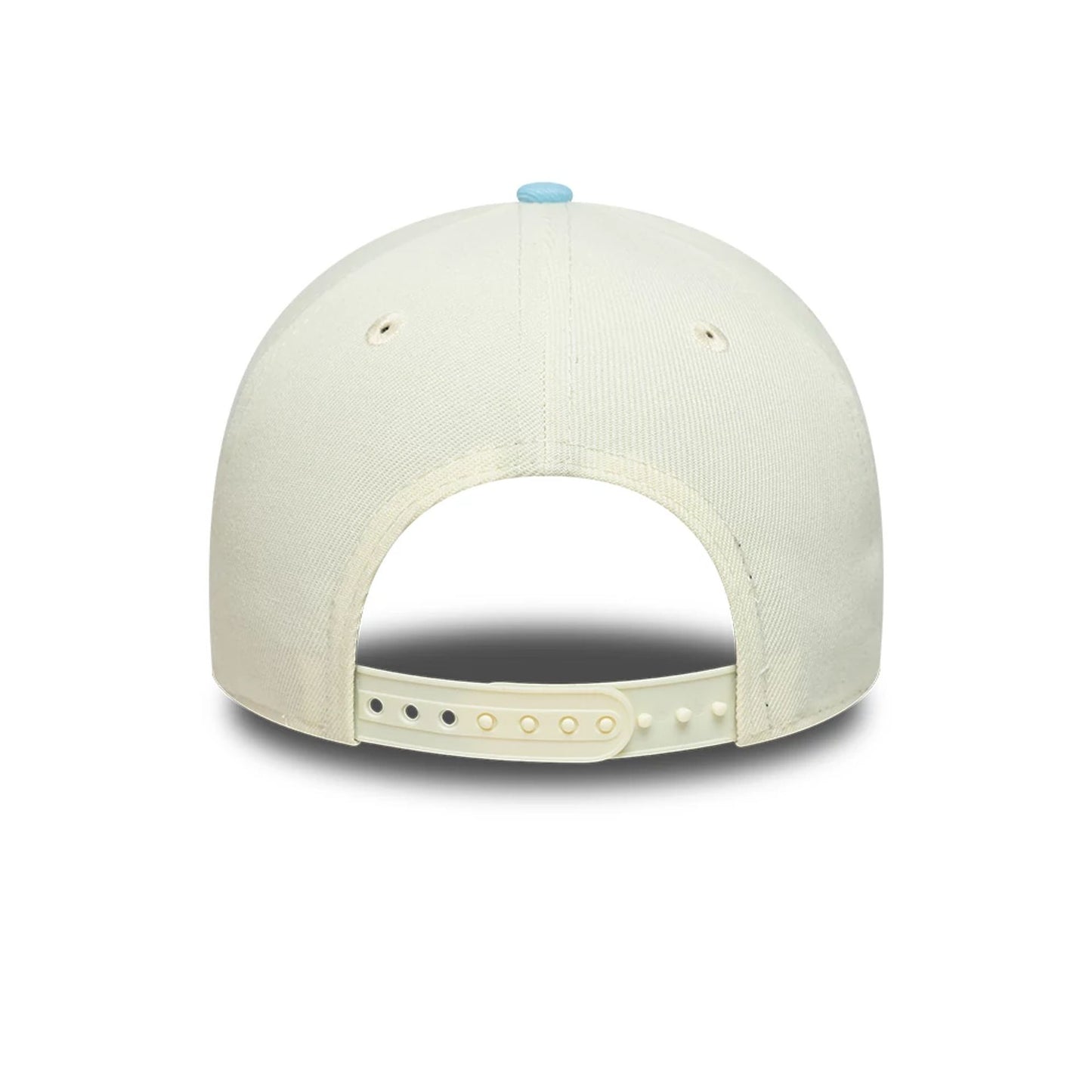 This is a New York Yankees MLB Cream & Blue 9FORTY A-Frame Adjustable Cap 6