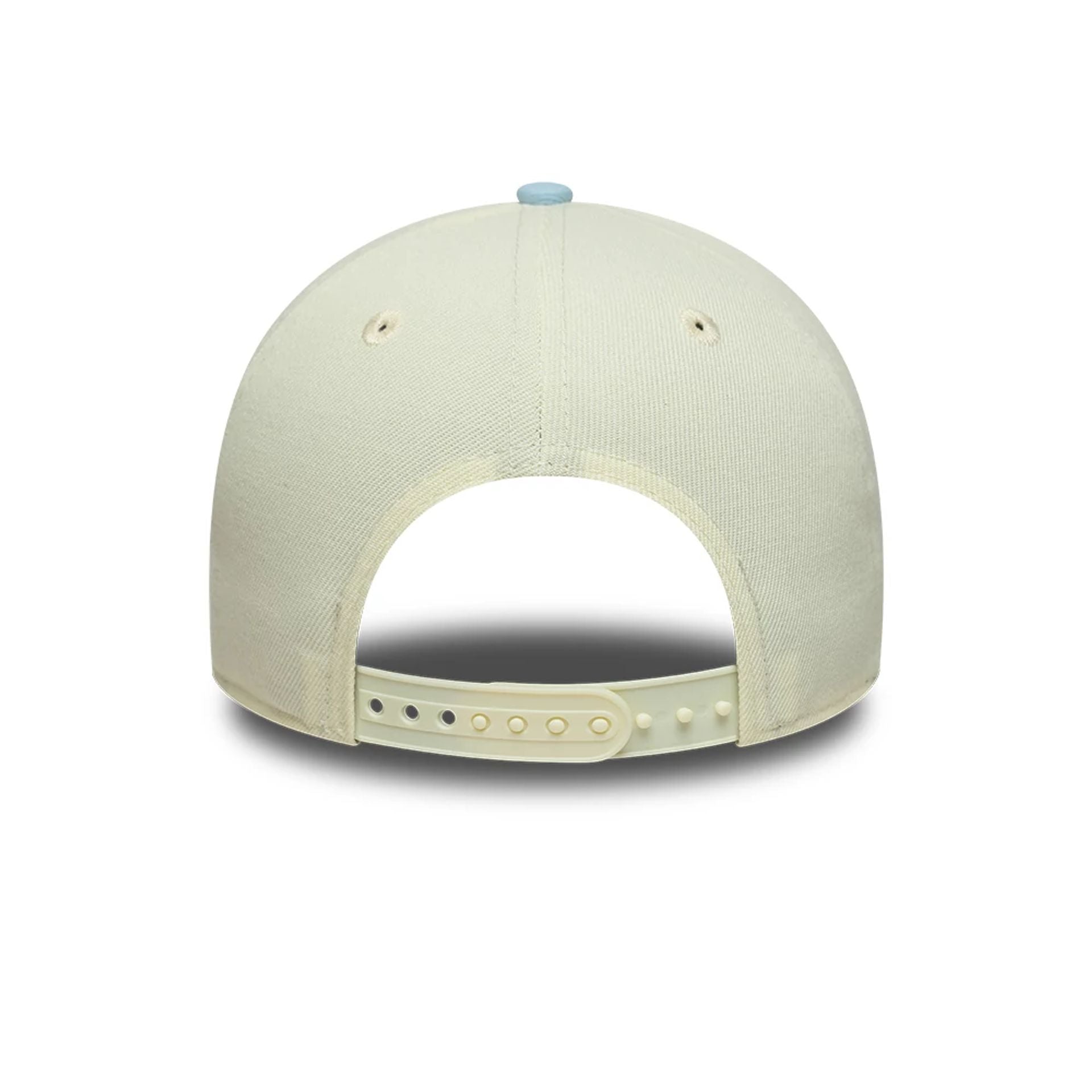 This is a LA Dodgers MLB Cream & Blue 9FORTY A-Frame Adjustable Cap 7