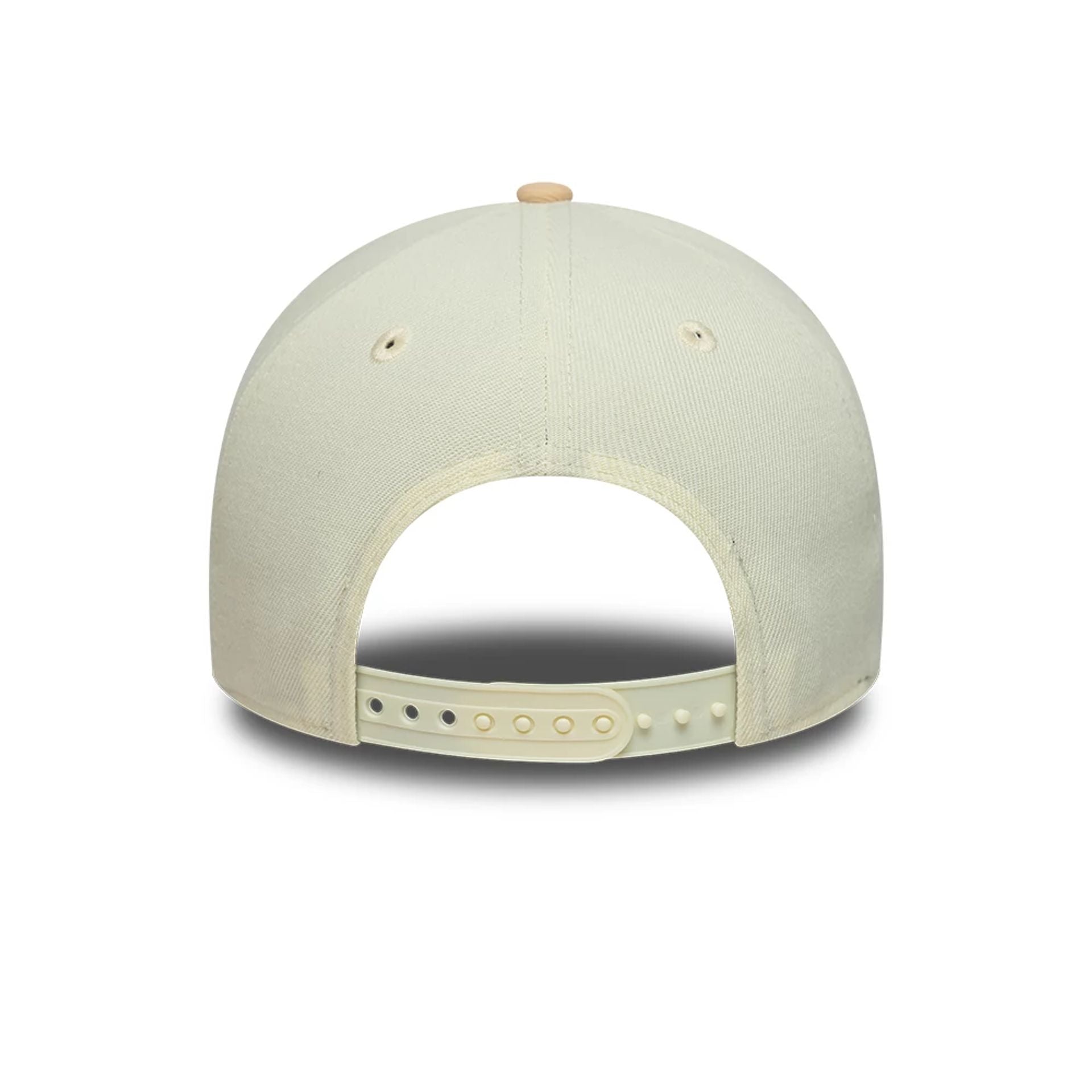 This is a LA Dodgers MLB Cream & Orange 9FORTY A-Frame Adjustable Cap 6