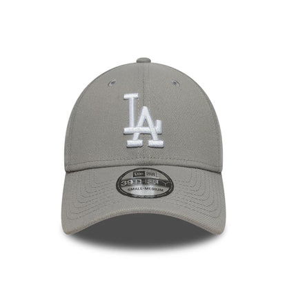 This is a LA Dodgers MLB Grey 39THIRTY Stretch Fit Cap 2