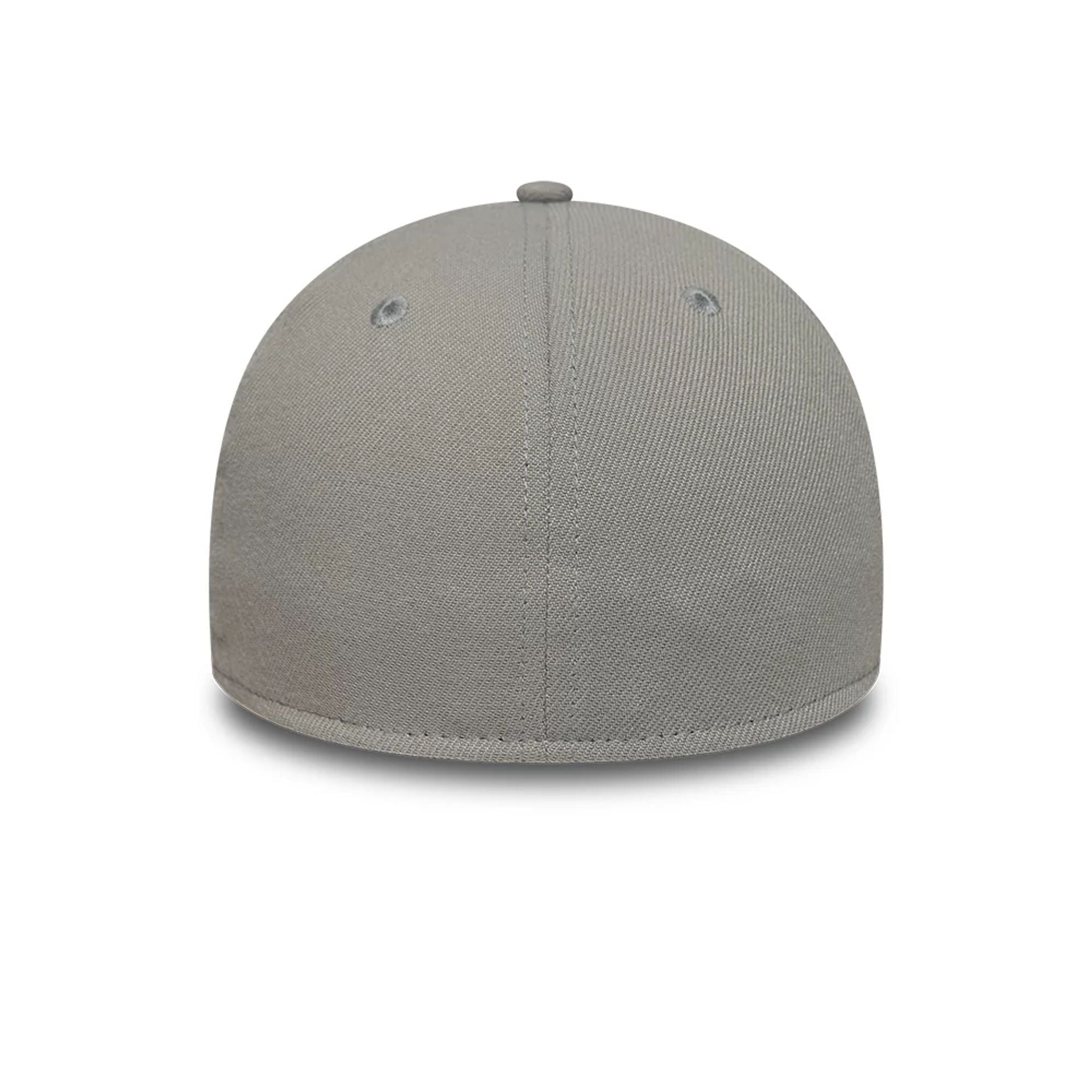This is a LA Dodgers MLB Grey 39THIRTY Stretch Fit Cap 7