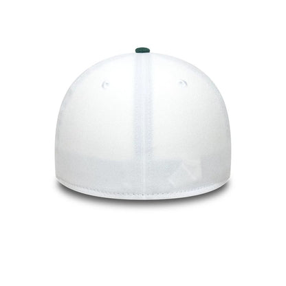 This is a LA Dodgers MLB White 39THIRTY Stretch Fit Cap 7