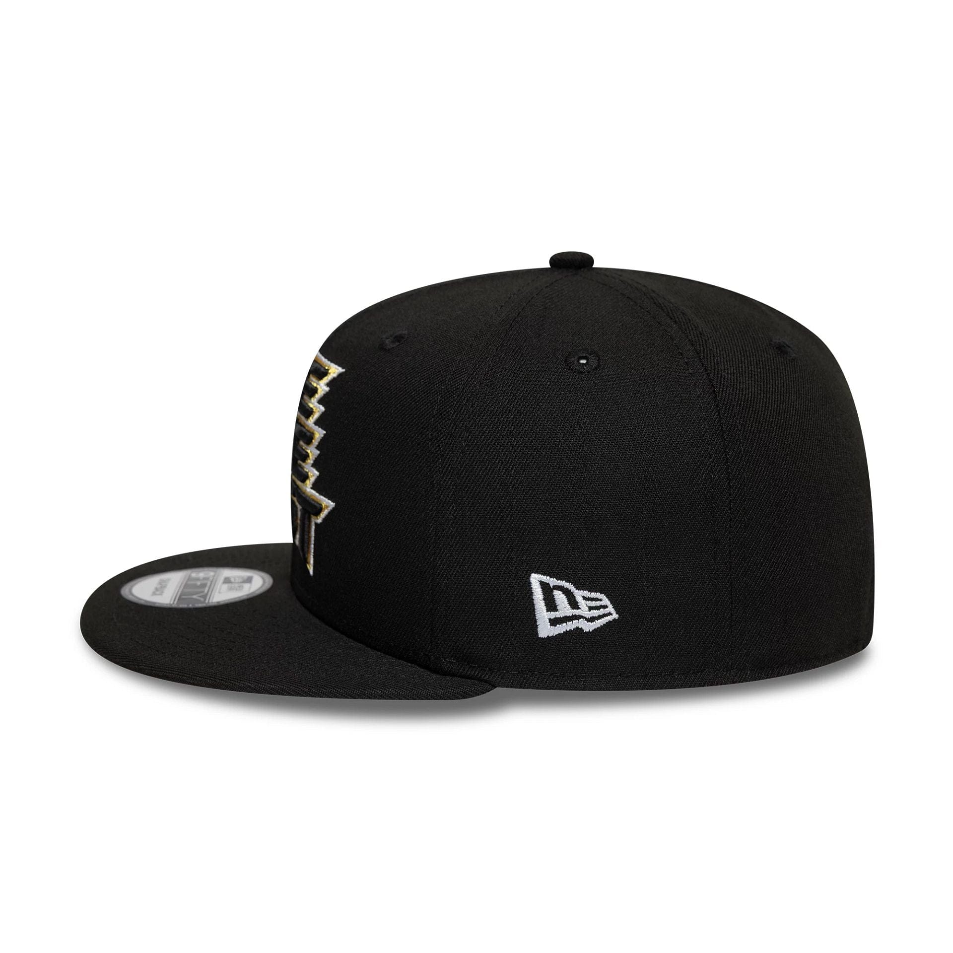This is an NBA Finals x DJ Khaled "We The Best" Black 9FIFTY Snapback Adjustable Cap 6