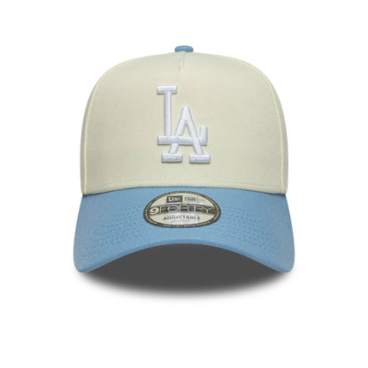 This is a LA Dodgers MLB Pastel Blue 9FORTY A-Frame Adjustable Cap 2
