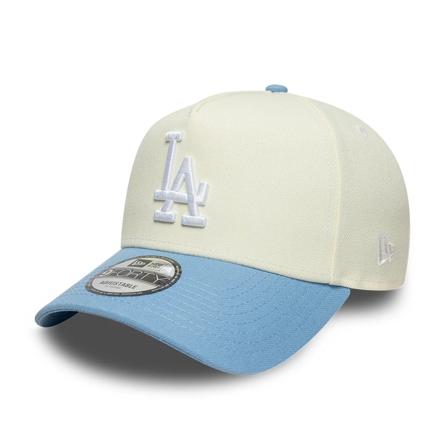 This is a LA Dodgers MLB Pastel Blue 9FORTY A-Frame Adjustable Cap 3