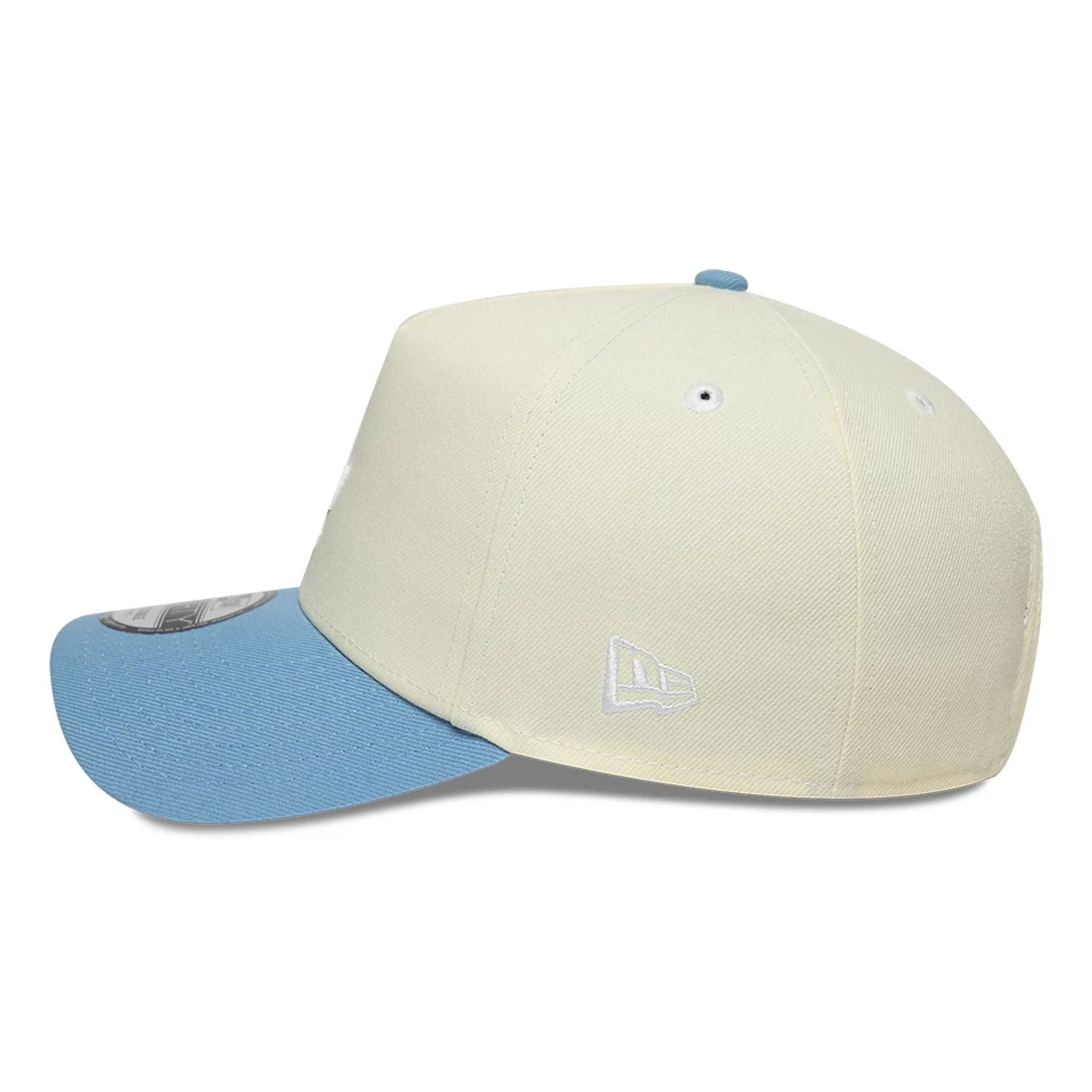 This is a LA Dodgers MLB Pastel Blue 9FORTY A-Frame Adjustable Cap 5
