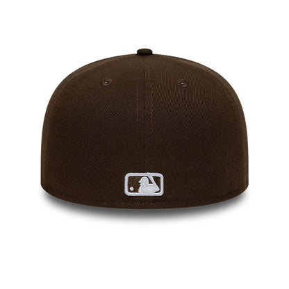 This is a New York Yankees MLB Dark Brown 59FIFTY Fitted Cap 7
