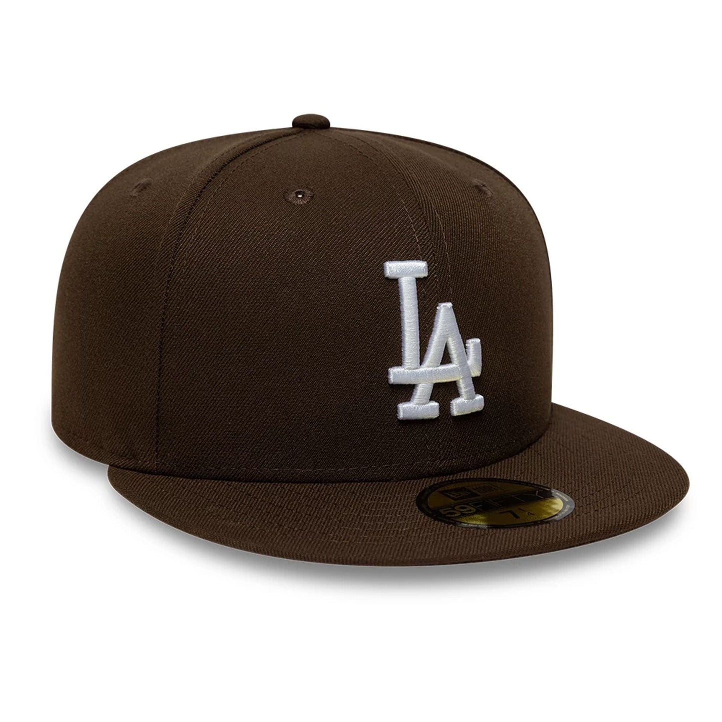 This is a LA Dodgers MLB Dark Brown 59FIFTY Fitted Cap 3
