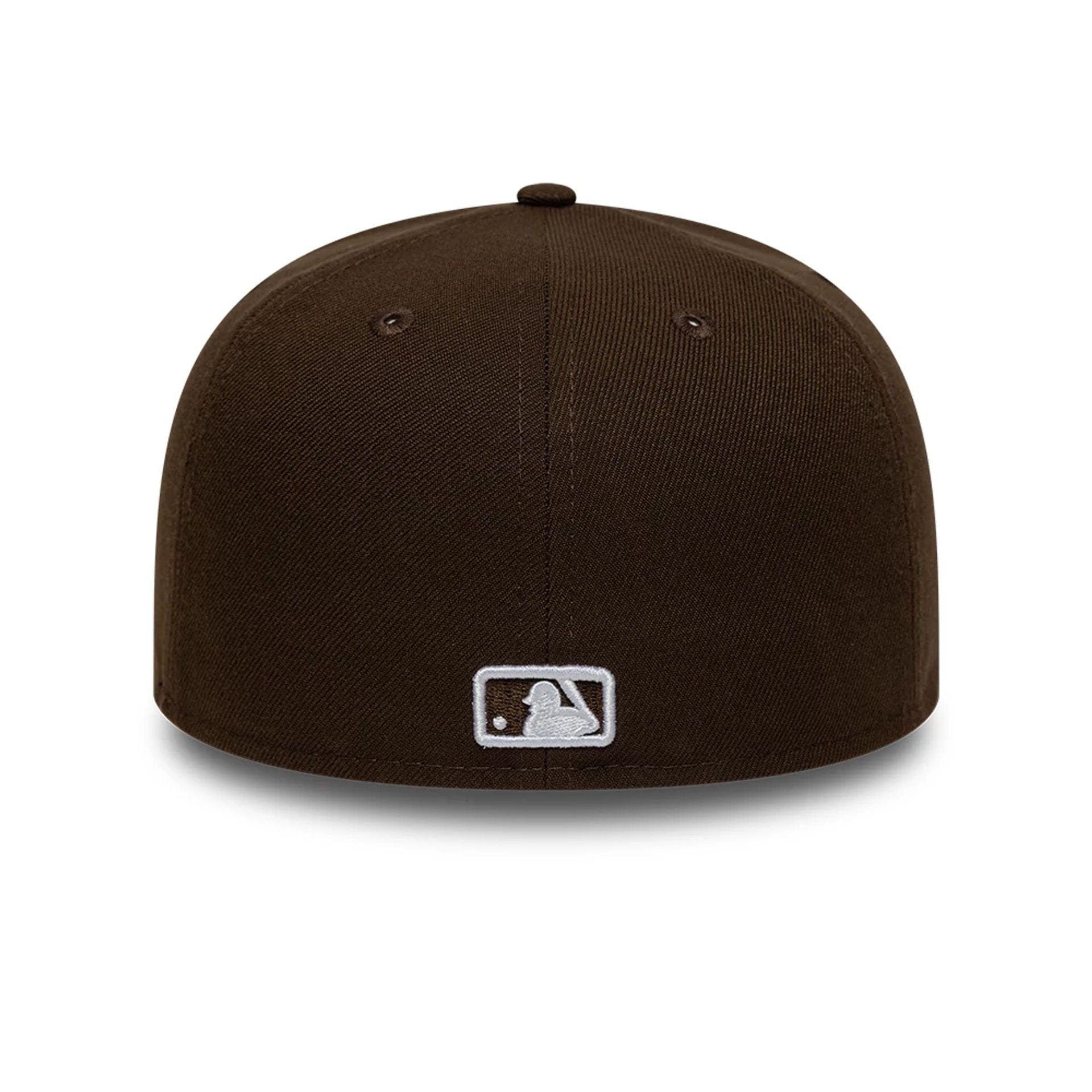 This is a Atlanta Braves MLB Dark Brown 59FIFTY Fitted Cap 6