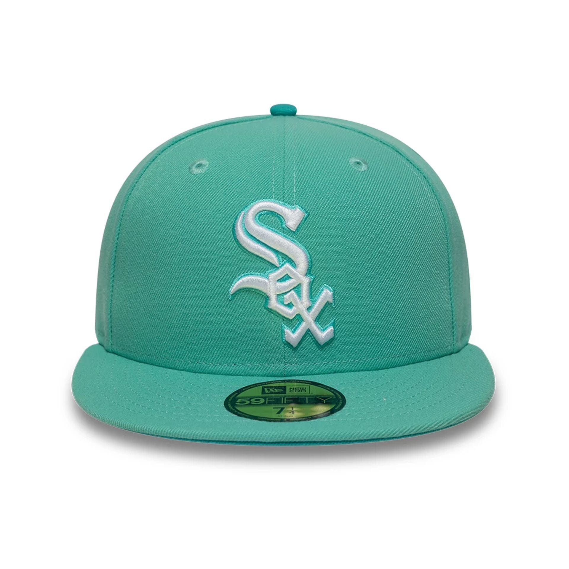 This is a Chicago White Sox MLB Turquoise 59FIFTY Fitted Cap 3