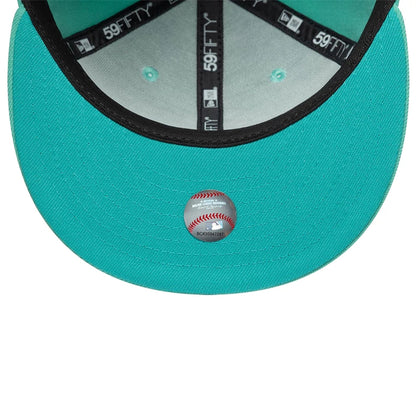 This is a Chicago White Sox MLB Turquoise 59FIFTY Fitted Cap 2
