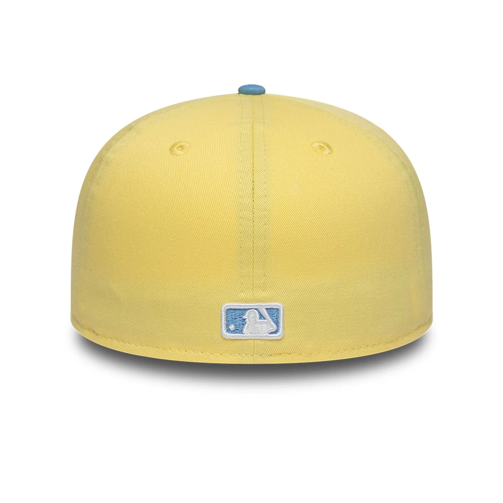 This is a Chicago White Sox MLB Pastel Yellow 59FIFTY Fitted Cap 5