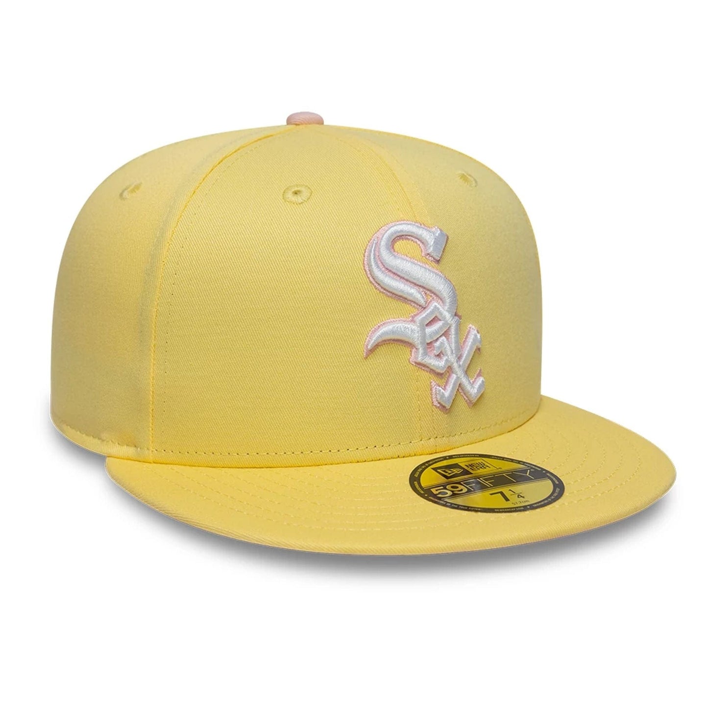 This is a Chicago White Sox MLB Yellow 59FIFTY Fitted Cap 4