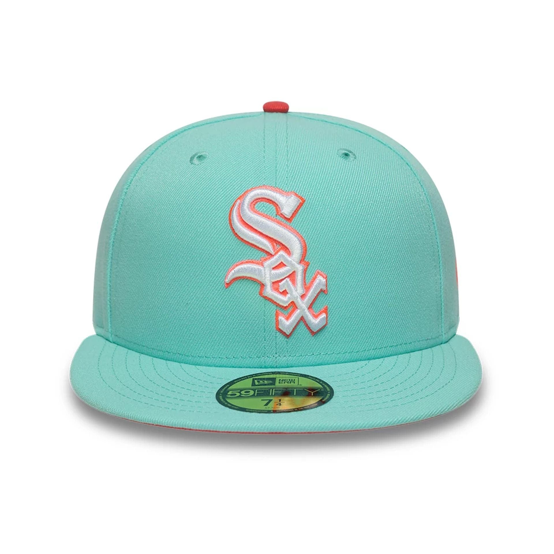 This is a Chicago White Sox MLB Turquoise 59FIFTY Fitted Cap 3