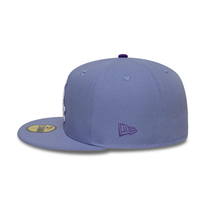 This is a Chicago White Sox MLB Pastel Purple 59FIFTY Fitted Cap 5