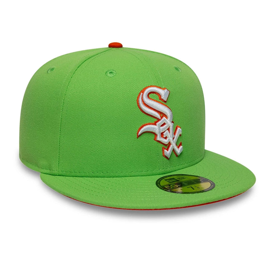 This is a Chicago White Sox MLB Bright Green 59FIFTY Fitted Cap 4