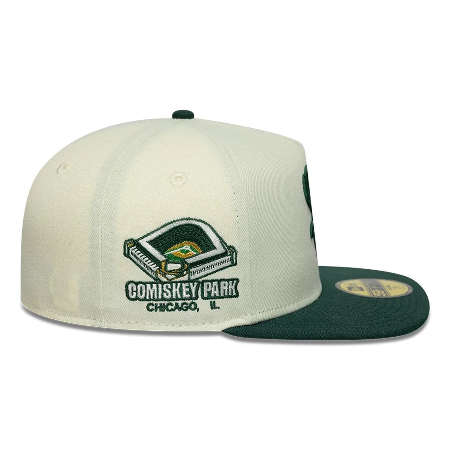 This is a Chicago White Sox MLB Cream 59FIFTY A-Frame Fitted Cap 5