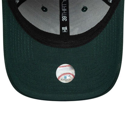 This is a New York Yankees MLB Dark Green 39THIRTY Stretch Fit Cap 7