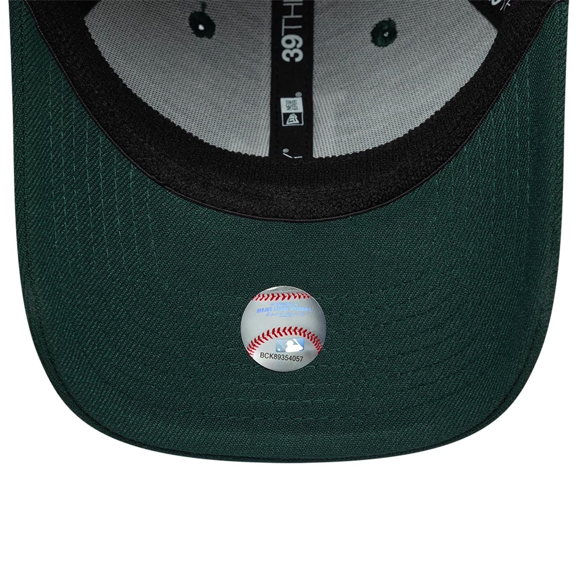This is a LA Dodgers MLB Dark Green 39THIRTY Stretch Fit Cap 6
