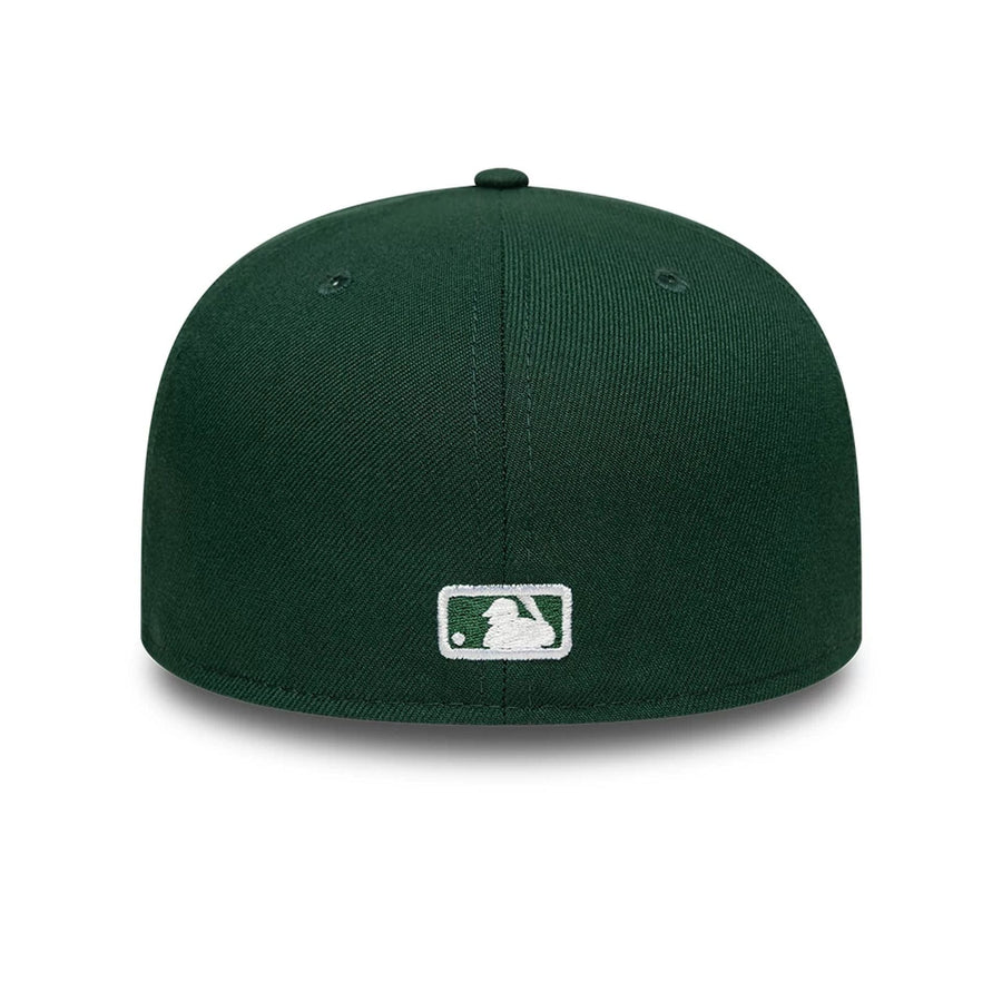 Pictured is this MLB LA Dodgers 59FIFTY Fitted cap in dark green. 5