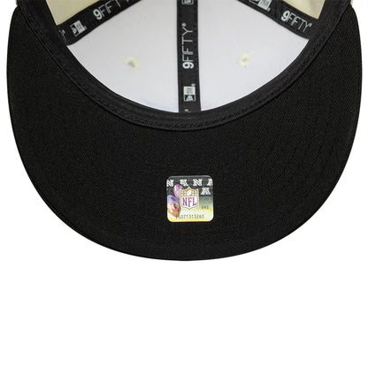 This is a Miami Dolphins NFL Cream 9FIFTY Snapback Adjustable Cap 7