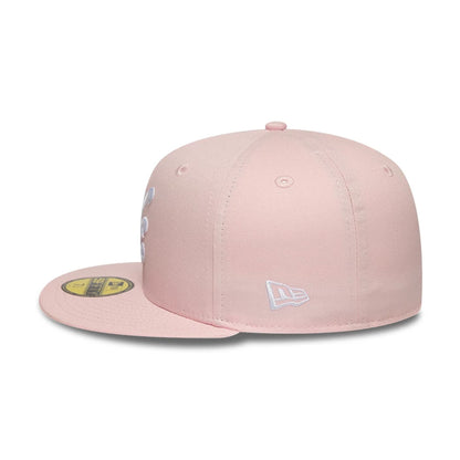 This is a  New Era Pink 59FIFTY Fitted Cap 6