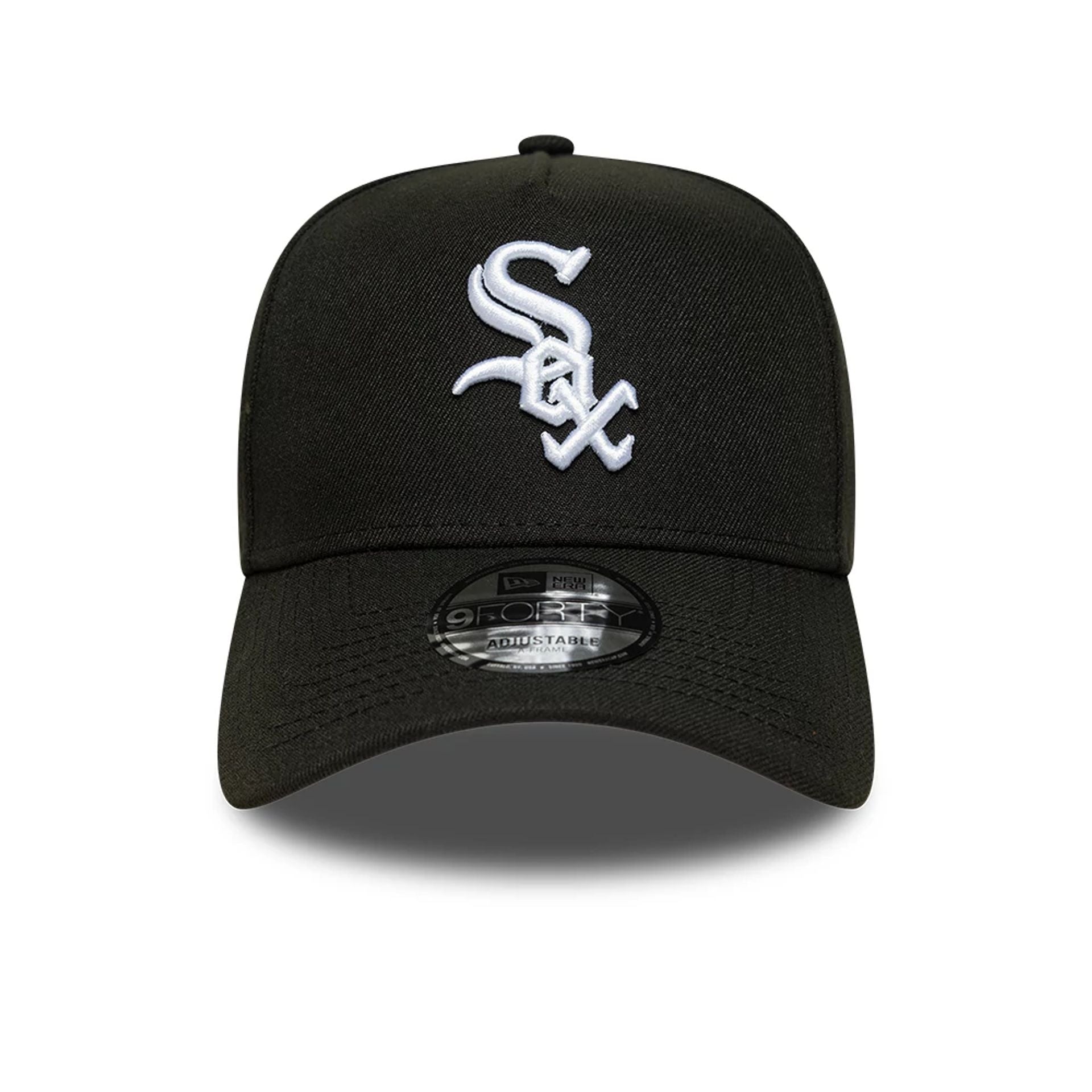 This is a Chicago White Sox MLB Black 9FORTY A-Frame Adjustable Cap 2