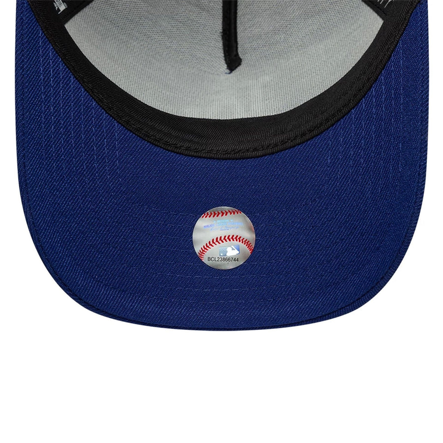 This is a LA Dodgers MLB Dark Blue 9FORTY A-Frame Adjustable Cap 7