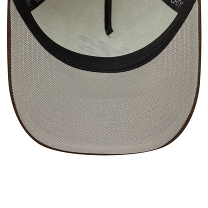 This is a  New Era Cream 9FORTY A-Frame Adjustable Cap 2